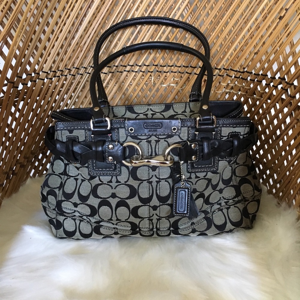 Black coach bag